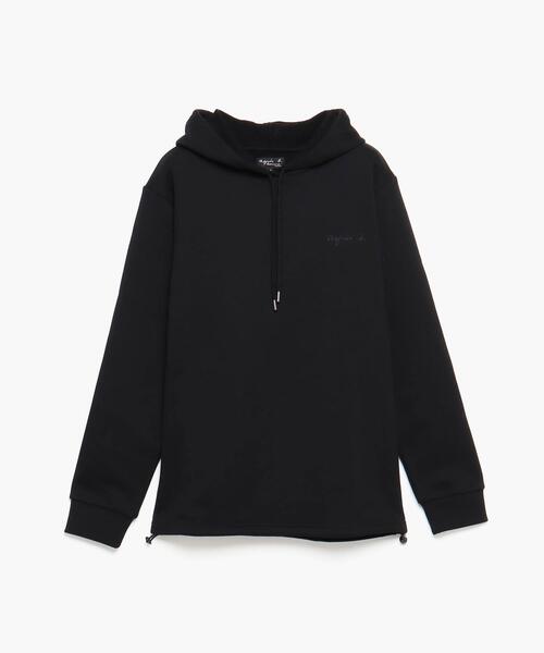 agnes b.(アニエスベー)の「K330 SWEAT HOODY スウェットフーディー(パーカー・メンズ・ブラック・1/2/0/3)」の10枚目の写真