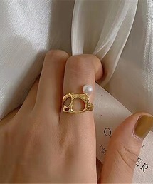 LAC-VERT | パールデザインリング(リング)