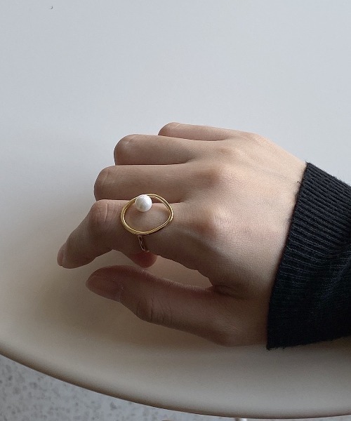 LAC-VERT（ラック・ヴェール）の「パールデザインリング（リング・レディース・ゴールド/その他/その他2/その他3・FREE）」の18枚目の写真