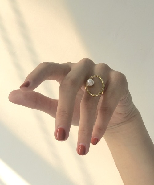 LAC-VERT（ラック・ヴェール）の「パールデザインリング（リング・レディース・ゴールド/その他/その他2/その他3・FREE）」の15枚目の写真