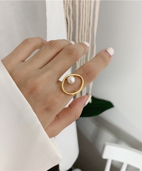 LAC-VERT（ラック・ヴェール）の「パールデザインリング（リング・レディース・ゴールド/その他/その他2/その他3・FREE）」の12枚目の写真