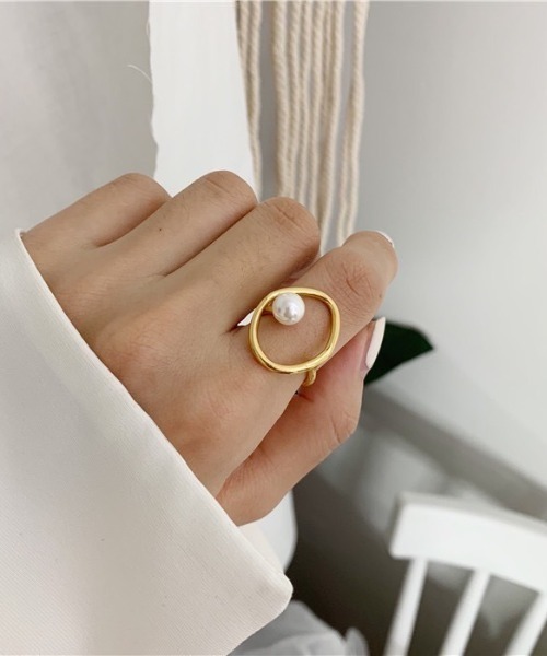 LAC-VERT（ラック・ヴェール）の「パールデザインリング（リング・レディース・ゴールド/その他/その他2/その他3・FREE）」の10枚目の写真