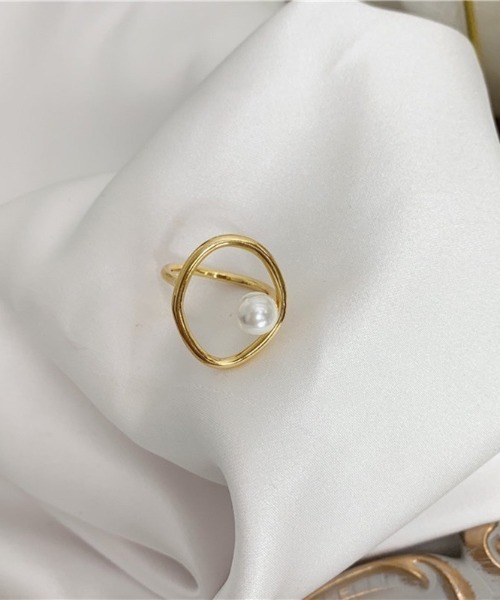 LAC-VERT（ラック・ヴェール）の「パールデザインリング（リング・レディース・ゴールド/その他/その他2/その他3・FREE）」の9枚目の写真