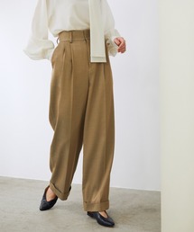 ROPE' | ハイウエストタックストレートパンツ(その他パンツ)