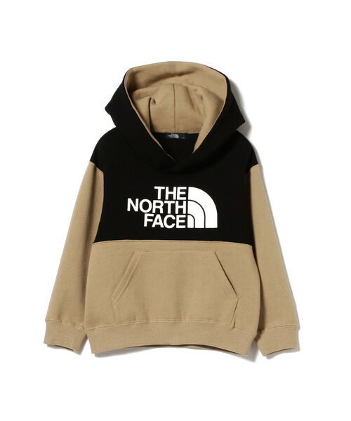 THE NORTH FACE（ザノースフェイス）の「THE NORTH FACE / スウェットロゴフーディー（110~140cm）（スウェット・キッズ・ブラック/ブラウン系その他2・110/120/130/140）」の2枚目の写真