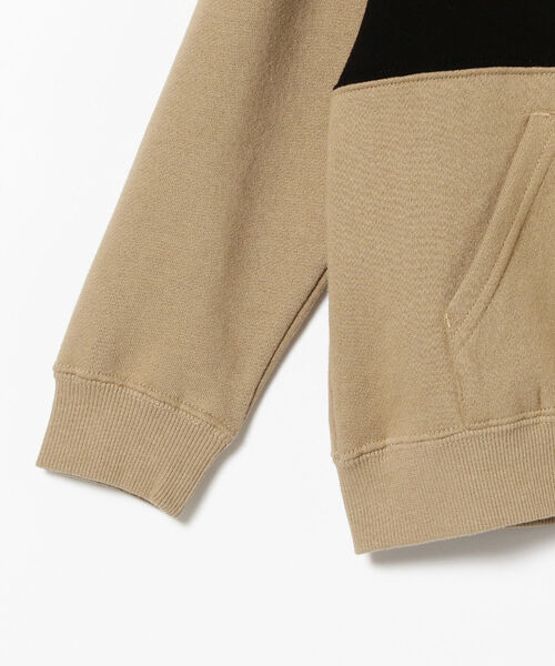 THE NORTH FACE（ザノースフェイス）の「THE NORTH FACE / スウェットロゴフーディー（110~140cm）（スウェット・キッズ・ブラック/ブラウン系その他2・110/120/130/140）」の11枚目の写真