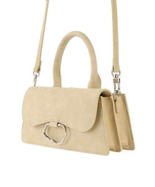 EMODA(エモダ)の「ハングチャームバッグ(ハンドバッグ・レディース・ホワイト/ブラック/ブルー/グリーン・FREE)」の10枚目の写真