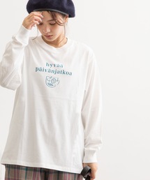 ロゴプリントロングスリーブTee