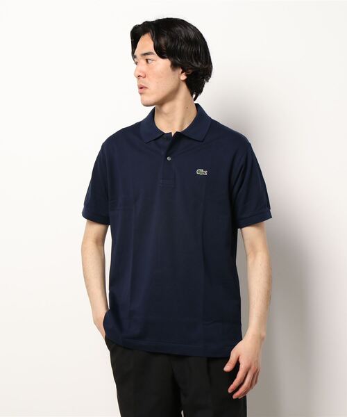 LACOSTE（ラコステ）の「《LACOSTE》POLOS L1212LJ-99（ポロシャツ・メンズ・ホワイト/ベージュ/オリーブ/バーガンディー/ネイビー/ブラック/レッド/ライトブルー/イエロー/グリーン/ベージュ系その他/カーキオリーブ・4/3/5/6）」の9枚目の写真