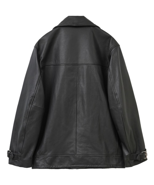 upperhights（アッパーハイツ）の「＜upper hights (アッパーハイツ)＞THE LOOSE RIDERS（ライダースジャケット・レディース・ブラック・1）」の5枚目の写真