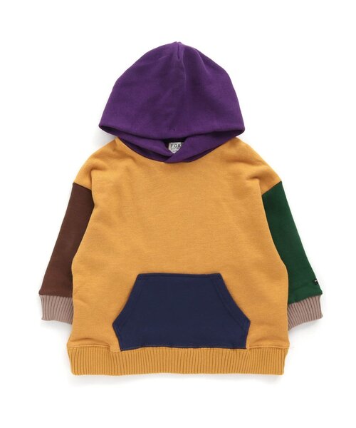 F.O.KIDS(エフオーキッズ)の「クレイジーパーカー(パーカー・キッズ・ネイビー/イエロー/グリーン・140/80/90/110/100/95/130/120)」の3枚目の写真