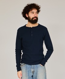 HANES｜ヘインズのTシャツ/カットソー（ヘンリーネック）通販