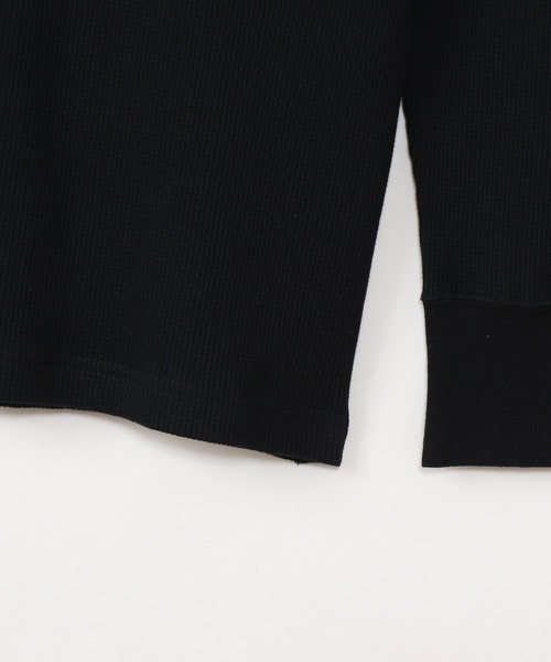 HANES(ヘインズ)の「【Hanes/ヘインズ】メンズ ビーフィー サーマルヘンリーネックロングスリーブTシャツ(Tシャツ/カットソー・メンズ・ヘザーグレー/ネイビー/ホワイト/ブラック・SMALL/LARGE/X-LARGE/MEDIUM)」の15枚目の写真