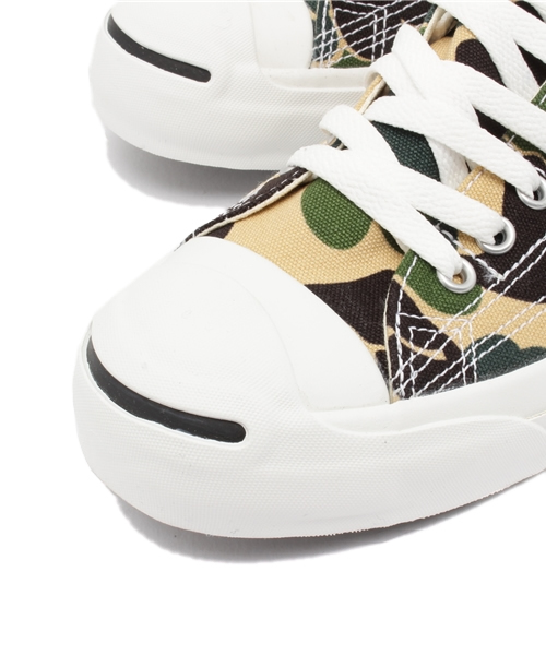 CONVERSE(コンバース)の「JACK PURCELL 83CAMO SLIP / ジャックパーセル 83カモ スリップ(スニーカー・メンズ・オリーブ・5/5.5/6/8/8.5/9/3.5/4/4.5/6.5/7/7.5/9.5/10.5)」の7枚目の写真