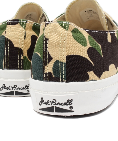 CONVERSE(コンバース)の「JACK PURCELL 83CAMO SLIP / ジャックパーセル 83カモ スリップ(スニーカー・メンズ・オリーブ・5/5.5/6/8/8.5/9/3.5/4/4.5/6.5/7/7.5/9.5/10.5)」の9枚目の写真