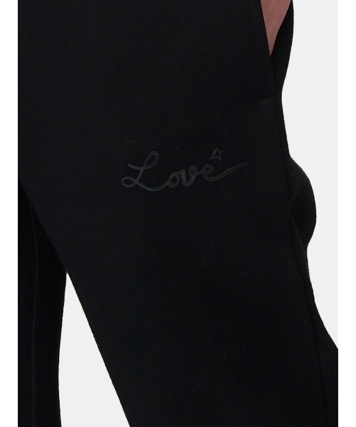GOLDEN GOOSE（ゴールデングース）の「GOLDEN GOOSE sweat pants black with Love☆ print（スウェットパンツ・メンズ・ブラック系その他・SMALL/MEDIUM/LARGE/X-LARGE/X-SMALL）」の5枚目の写真