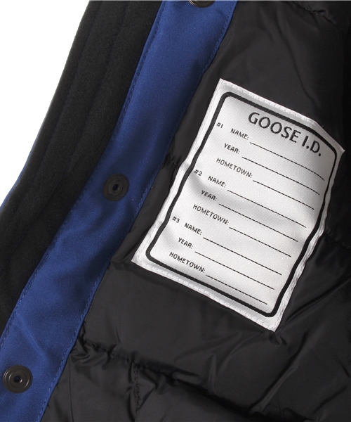 SHIPS（シップス）の「CANADA GOOSE(カナダグース):LYNX PARKA（ダウンジャケット/コート・キッズ・パープル/ブルー・110/100/120）」の11枚目の写真