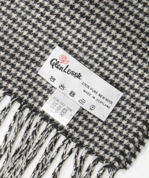 green label relaxing(グリーンレーベルリラクシング)の「<GLEN LOSSIE(グレンロッシ)>マフラー(マフラー・メンズ・グレー/ワインレッド/ケリー・FREE)」の6枚目の写真