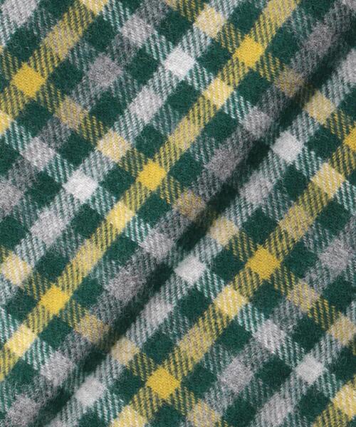 green label relaxing(グリーンレーベルリラクシング)の「<GLEN LOSSIE(グレンロッシ)>マフラー(マフラー・メンズ・グレー/ワインレッド/ケリー・FREE)」の7枚目の写真