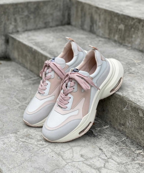 ASH(アッシュ)の「【OCTOPUS】エアーソールローカットスニーカー(スニーカー・レディース・ホワイト/ピンクベージュ・35/36/40/37/38/39)」の12枚目の写真