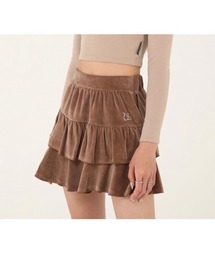 UGLY SHADOW | 【UGLY SHADOW/アグリーシャドー アグリーシャドウ】VELVET FRILL SKIRT/ベロアスカート ベルベット ミニスカート(スカート)