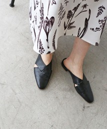 IENA | 【FABIO RUSCONI/ファビオルスコーニ】クロスフラットシューズ◆(サンダル)