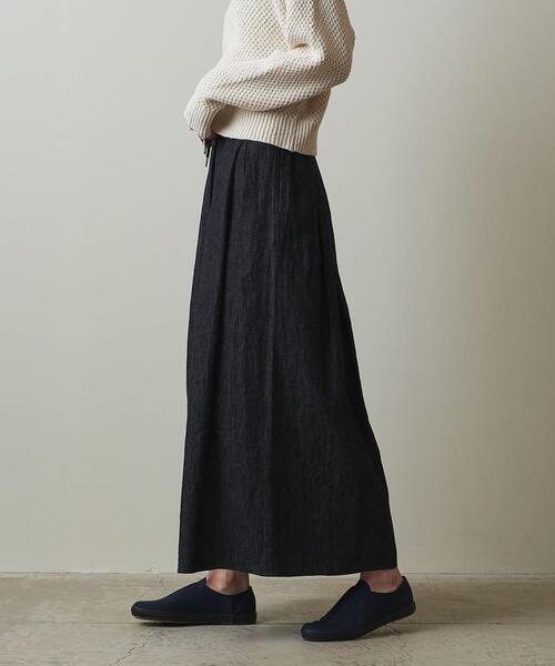 スティーブンアラン デニムスカート　ブラックM スティーブンアラン デニムスカート ブラックM スティーブンアラン