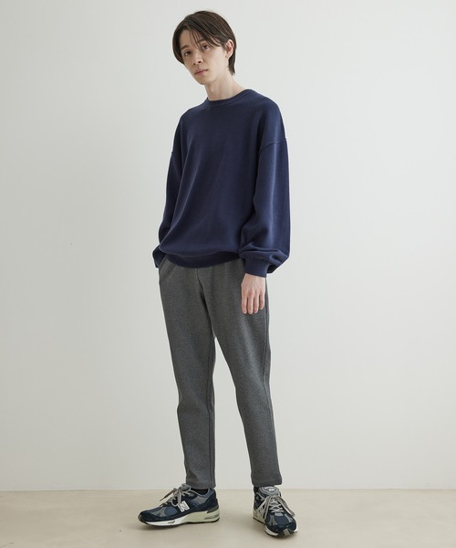 JUNRED(ジュンレッド)の「ミラノリブクルーニット(ニット/セーター・メンズ・チャコールグレー/ライトグレー/ブルー系その他4・S/M/L)」の15枚目の写真