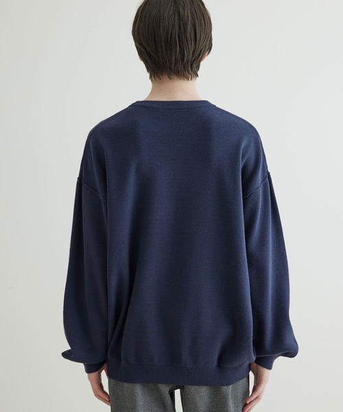 JUNRED(ジュンレッド)の「ミラノリブクルーニット(ニット/セーター・メンズ・チャコールグレー/ライトグレー/ブルー系その他4・S/M/L)」の17枚目の写真