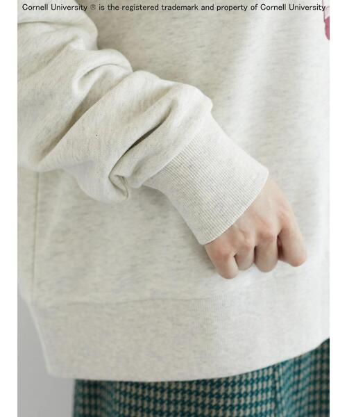 Green　Parks（グリーンパークス）の「カレッジロゴプリントスウェット＊（スウェット・レディース・ネイビー/グレー/ホワイト系その他・FREE）」の20枚目の写真