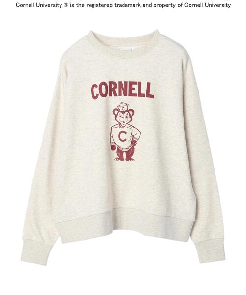 Green　Parks（グリーンパークス）の「カレッジロゴプリントスウェット＊（スウェット・レディース・ネイビー/グレー/ホワイト系その他・FREE）」の7枚目の写真