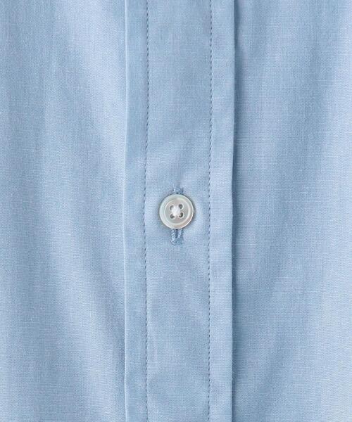 green label relaxing（グリーンレーベルリラクシング）の「コットンシャンブレー リラックス ボタンダウン シャツ（シャツ/ブラウス・メンズ・ライトブルー/ネイビー・S/M/L/XL）」の13枚目の写真