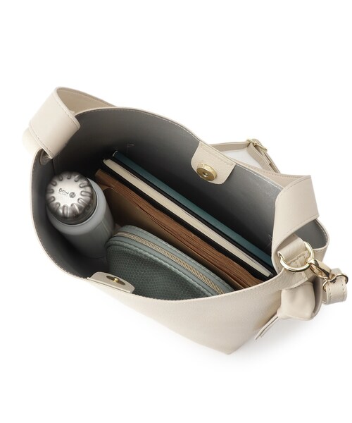 grove（グローブ）の「◇人間工学 サイドノット1枚革風ワンショルダー