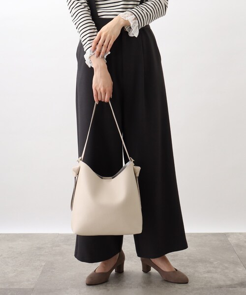 grove（グローブ）の「◇人間工学 サイドノット1枚革風ワンショルダー