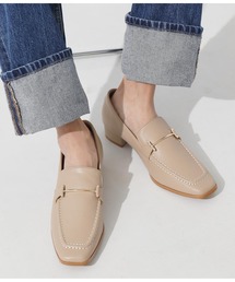 Settimissimo | ビット付きステッチデザインローファー(ローファー)