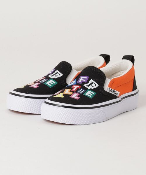 Vans ヴァンズ Slip On 14 18 キッズ スリッポン V98cs Mix Black スニーカー Vans バンズ のファッション通販 Zozotown Vans ヴァンズ Slip On 14 18 キッズ スリッポン V98cs Mix Black スニーカー Vans バンズ のファッション通販 Zozotown