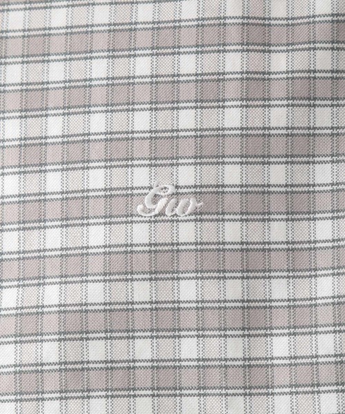 GLOBAL WORK（グローバルワーク）の「OXフォードバンドカラー/258155（シャツ/ブラウス・メンズ・グレー系その他4/ホワイト/ライトブルー/ネイビー/ブルー/ベージュ・MEDIUM/SMALL/X-LARGE/LARGE）」の16枚目の写真