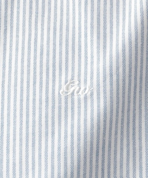 GLOBAL WORK（グローバルワーク）の「OXフォードバンドカラー/258155（シャツ/ブラウス・メンズ・グレー系その他4/ホワイト/ライトブルー/ネイビー/ブルー/ベージュ・MEDIUM/SMALL/X-LARGE/LARGE）」の21枚目の写真