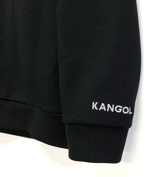 KANGOL(カンゴール)の「ユニセックス KANGOL × A.S.M コラボ ダンボールポンチ ジャージ / オーバーサイズ ルーズ トレーナー ロンT(Tシャツ/カットソー・メンズ・ホワイト/ブラック/サックスブルー/ライトベージュ・48/50)」の10枚目の写真
