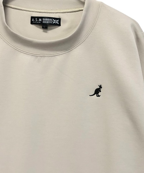 KANGOL(カンゴール)の「ユニセックス KANGOL × A.S.M コラボ ダンボールポンチ ジャージ / オーバーサイズ ルーズ トレーナー ロンT(Tシャツ/カットソー・メンズ・ホワイト/ブラック/サックスブルー/ライトベージュ・48/50)」の14枚目の写真