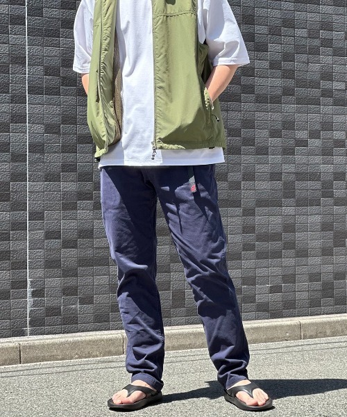 Gramicci（グラミチ）の「[GRAMICCI/グラミチ] NN-PANT ニューナローパンツタイトクロップド（チノパンツ・メンズ・グレイッシュベージュ/ネイビー/ブラック/ベージュ/オリーブ/ダークブラウン/チャコールグレー・S/L/M）」の7枚目の写真