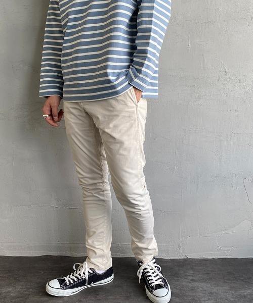 Gramicci（グラミチ）の「[GRAMICCI/グラミチ] NN-PANT ニューナローパンツタイトクロップド（チノパンツ・メンズ・グレイッシュベージュ/ネイビー/ブラック/ベージュ/オリーブ/ダークブラウン/チャコールグレー・S/L/M）」の5枚目の写真