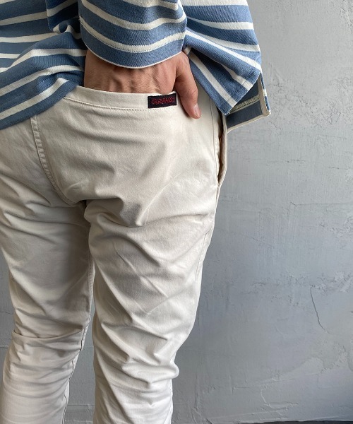 Gramicci（グラミチ）の「[GRAMICCI/グラミチ] NN-PANT ニューナローパンツタイトクロップド（チノパンツ・メンズ・グレイッシュベージュ/ネイビー/ブラック/ベージュ/オリーブ/ダークブラウン/チャコールグレー・S/L/M）」の18枚目の写真