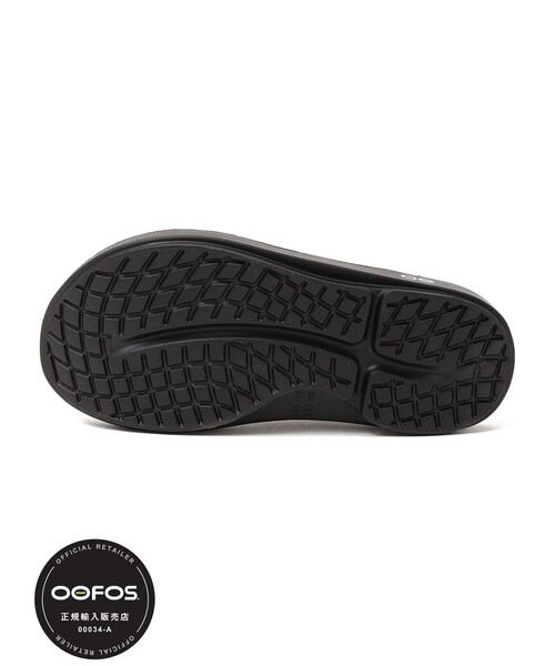 OOFOS(ウーフォス)の「OOFOS: OOoriginal サンダル(サンダル・レディース・ブラック/ベージュ/オフホワイト/ベージュ系その他・23/24/25)」の10枚目の写真