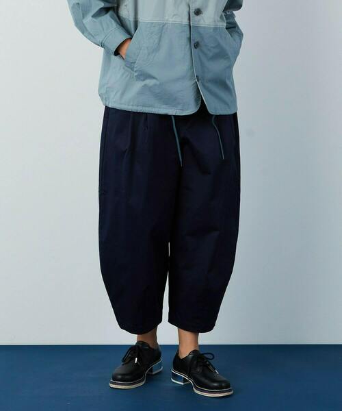 FRAPBOIS（フラボア）の「カヴァチノ グルカパンツ（その他パンツ・レディース・ネイビー/ベージュ・2/1）」の2枚目の写真