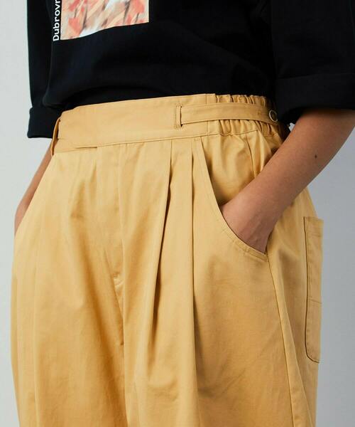 FRAPBOIS（フラボア）の「カヴァチノ グルカパンツ（その他パンツ・レディース・ネイビー/ベージュ・2/1）」の8枚目の写真