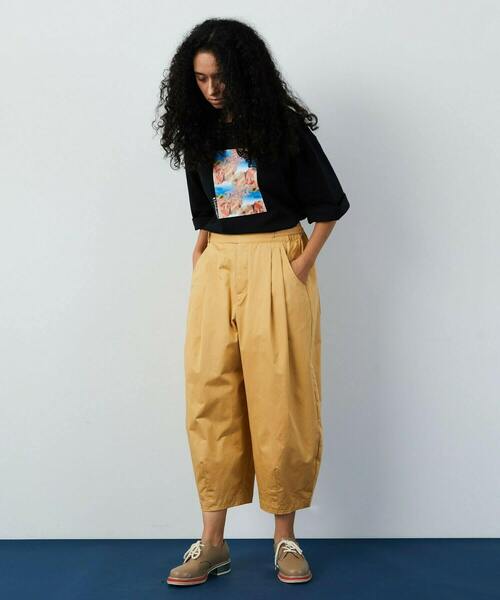 FRAPBOIS（フラボア）の「カヴァチノ グルカパンツ（その他パンツ・レディース・ネイビー/ベージュ・2/1）」の16枚目の写真