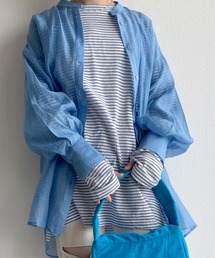 w closet | クルーネックフィンガースリットBIGロンT(Tシャツ/カットソー)