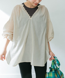 URBAN RESEARCH | コットンボイル2WAYブラウス(シャツ/ブラウス)