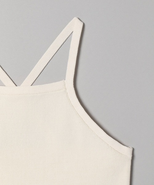 JEANASIS（ジーナシス）の「12Gレーヨンナイロンアメスリキャミ/277878（キャミソール・レディース・ホワイト/オレンジ/ブラック・FREE）」の9枚目の写真